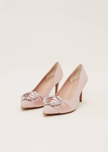 Phase Eight Embellished Court Heels Rose USA | 1857260-LR